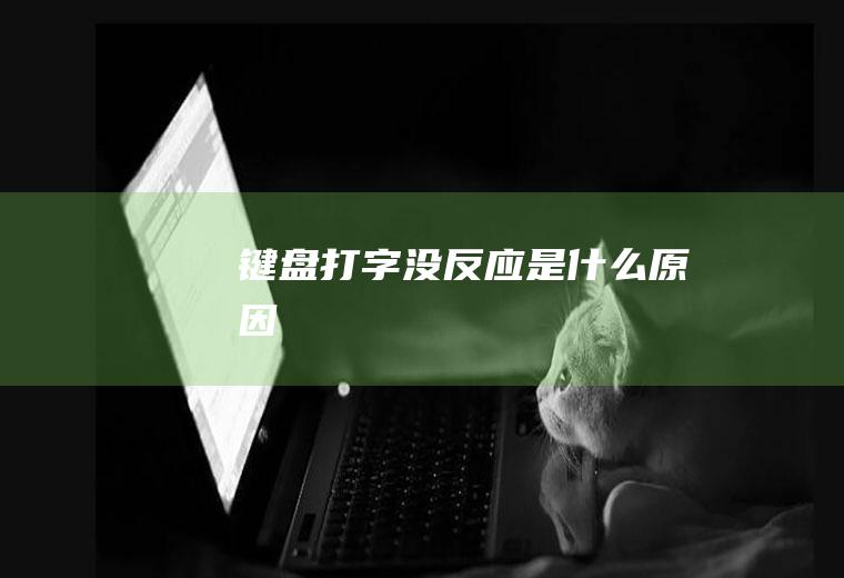 键盘打字没反应是什么原因