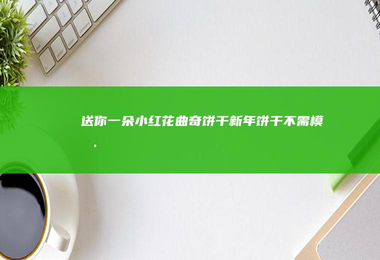 送你一朵小红花曲奇饼干新年饼干不需模具