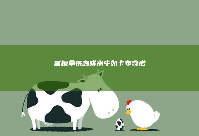 香橙拿铁卡布奇诺
