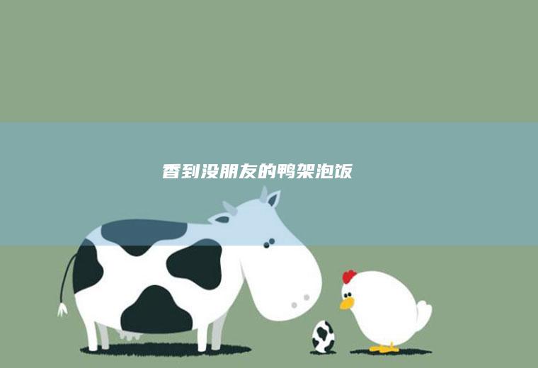 香到没朋友的鸭架泡饭