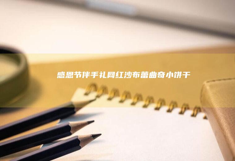 感恩节伴手礼网红沙布蕾曲奇小饼干
