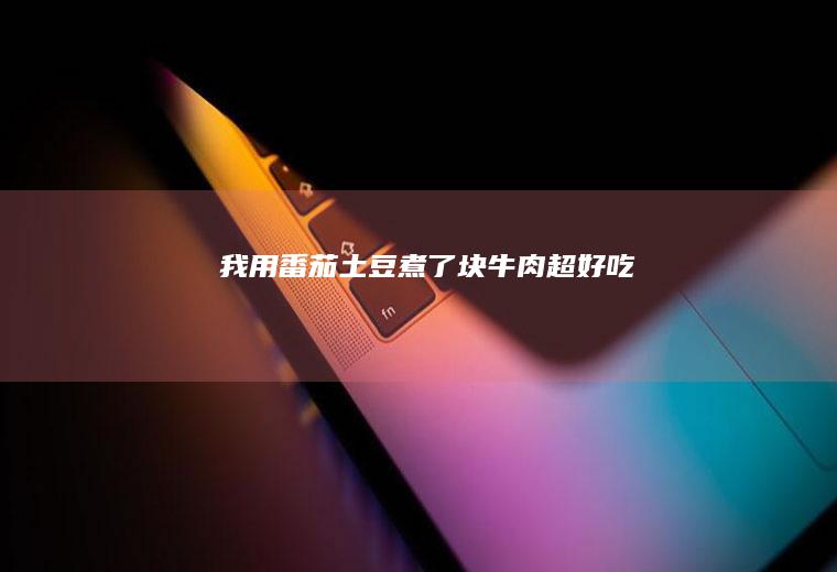我用番茄土豆煮了块牛肉超好吃