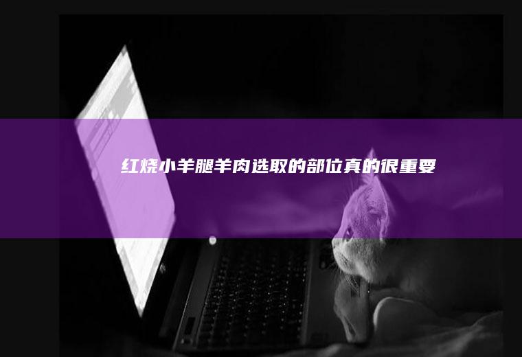 红烧小羊腿选取的部位真的很重要
