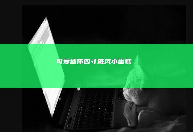 可爱迷你四寸戚风小蛋糕