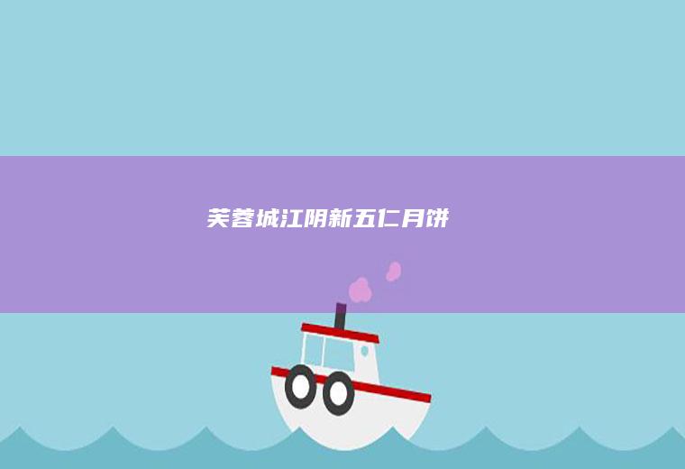 芙蓉城江阴+新五仁月饼